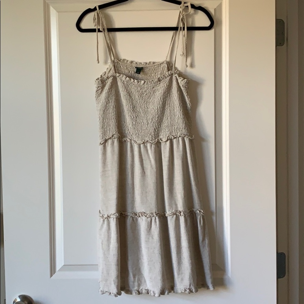 Tan Dress